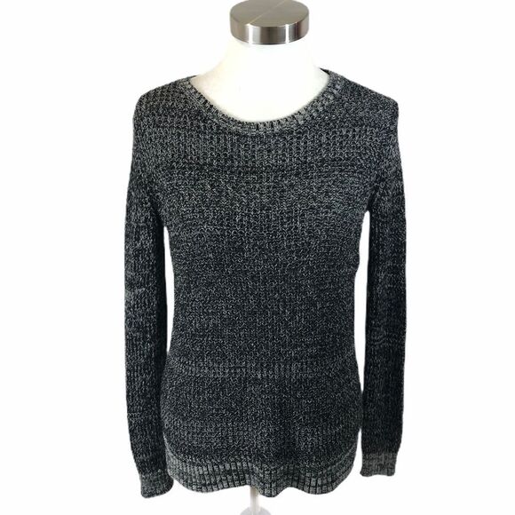 a.n.a.‎ Black and White Cotton Blend Sweater Small - Picture 1 of 11